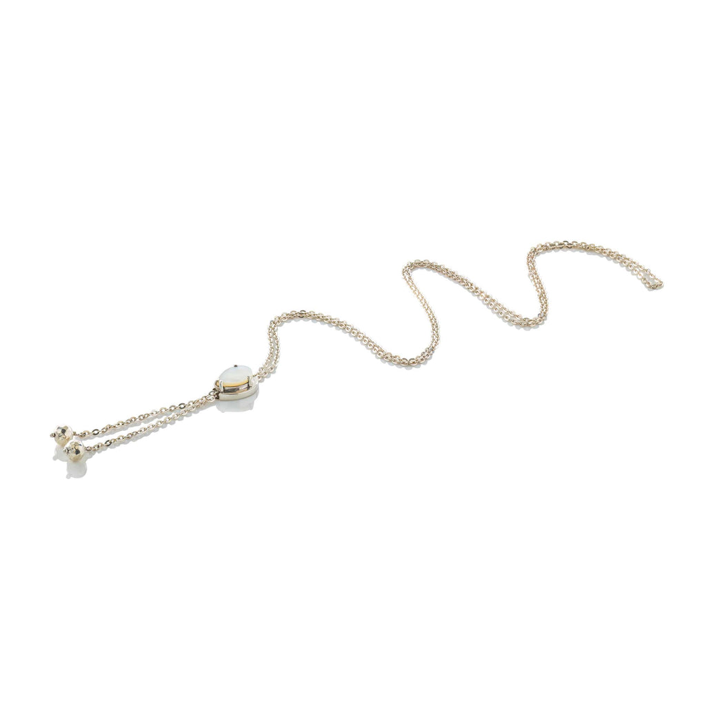 mother of pearl lariat necklace