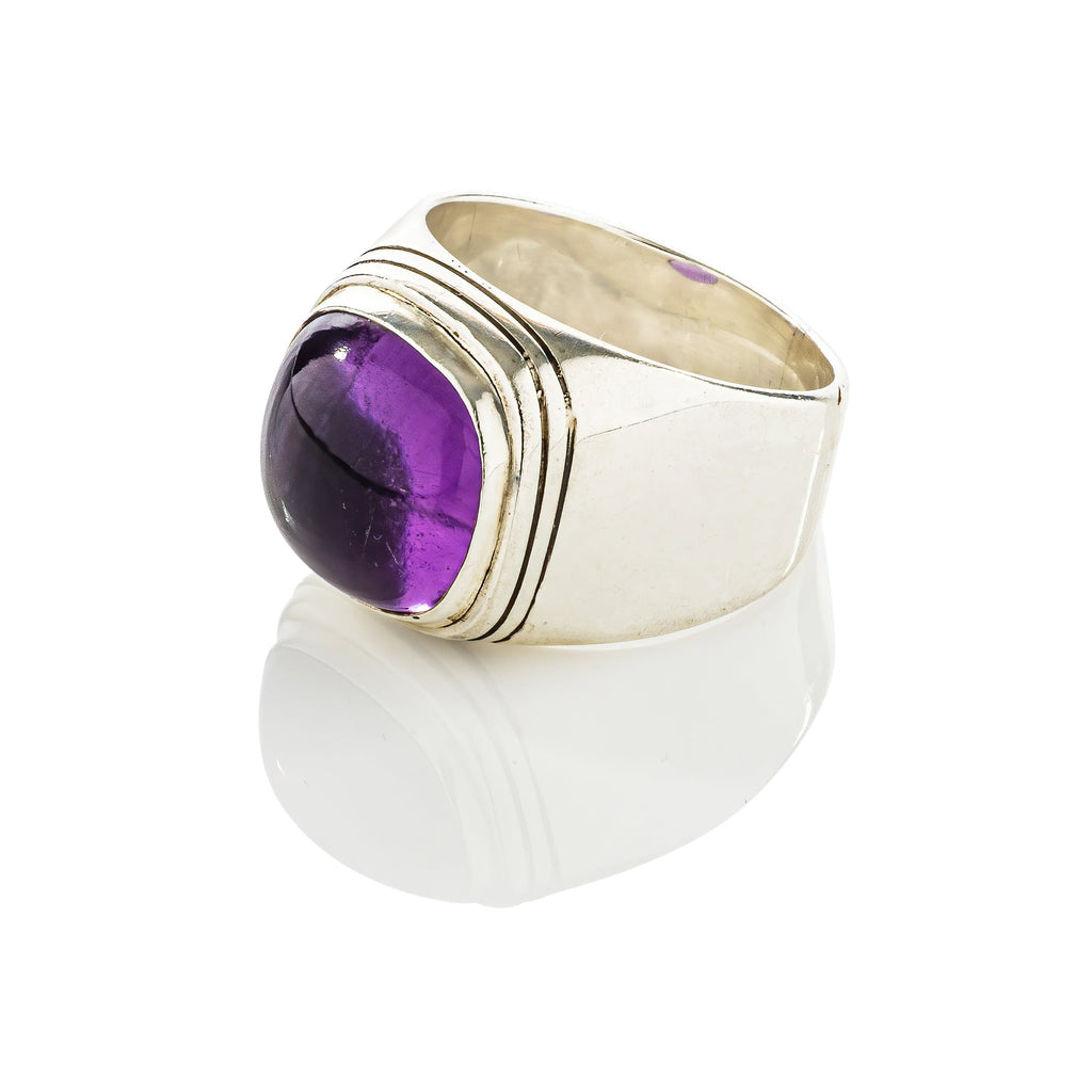 cadmanrock Bracelet DJ Ring in Amethyst