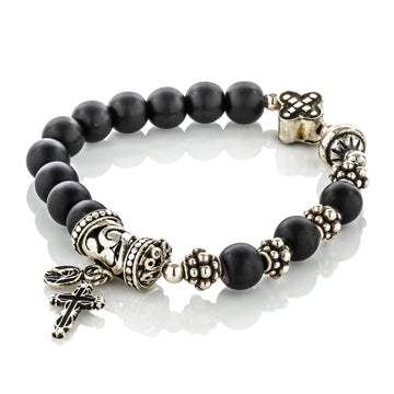 cadmanrock Bracelet Faith bracelet in Black Onyx