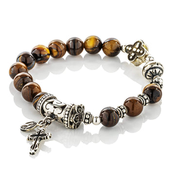 cadmanrock Bracelet Faith bracelet in Tiger Eye