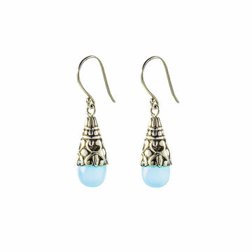 cadmanrock Earrings one size Beulah Earrings in Blue Chalcedony