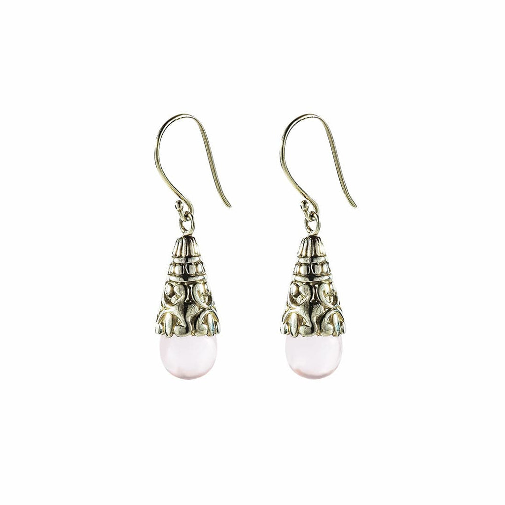 cadmanrock Earrings one size Beulah Earrings in Rose Quartz