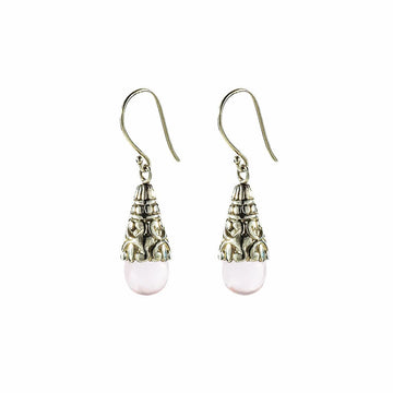 cadmanrock Earrings one size Beulah Earrings in Rose Quartz