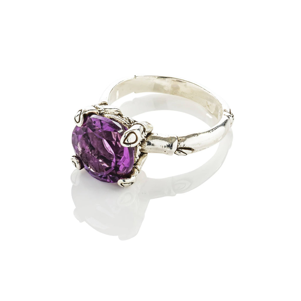 cadmanrock Ring Candy Ring in Amethyst Gemstone