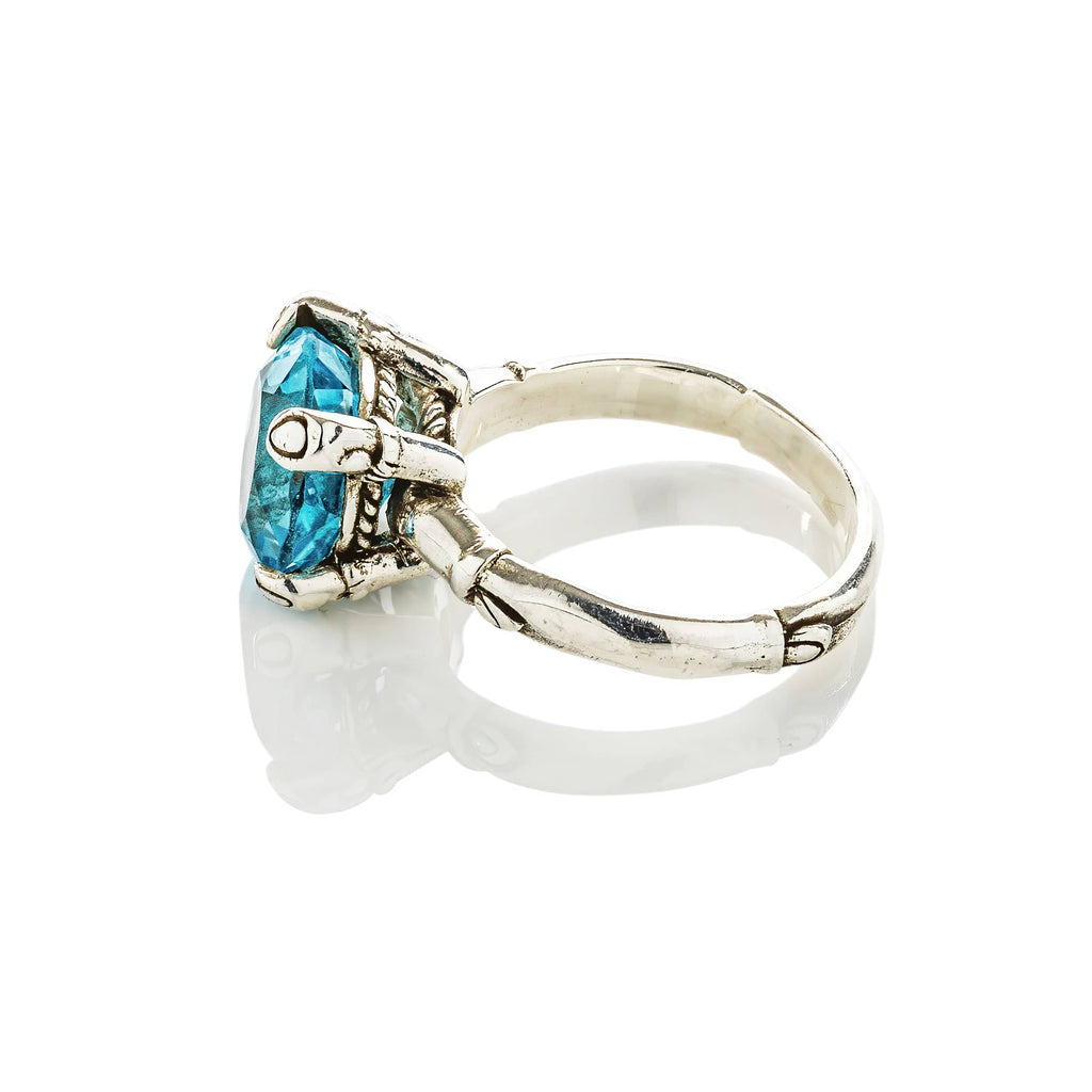 cadmanrock Ring Candy Ring in Blue Topaz