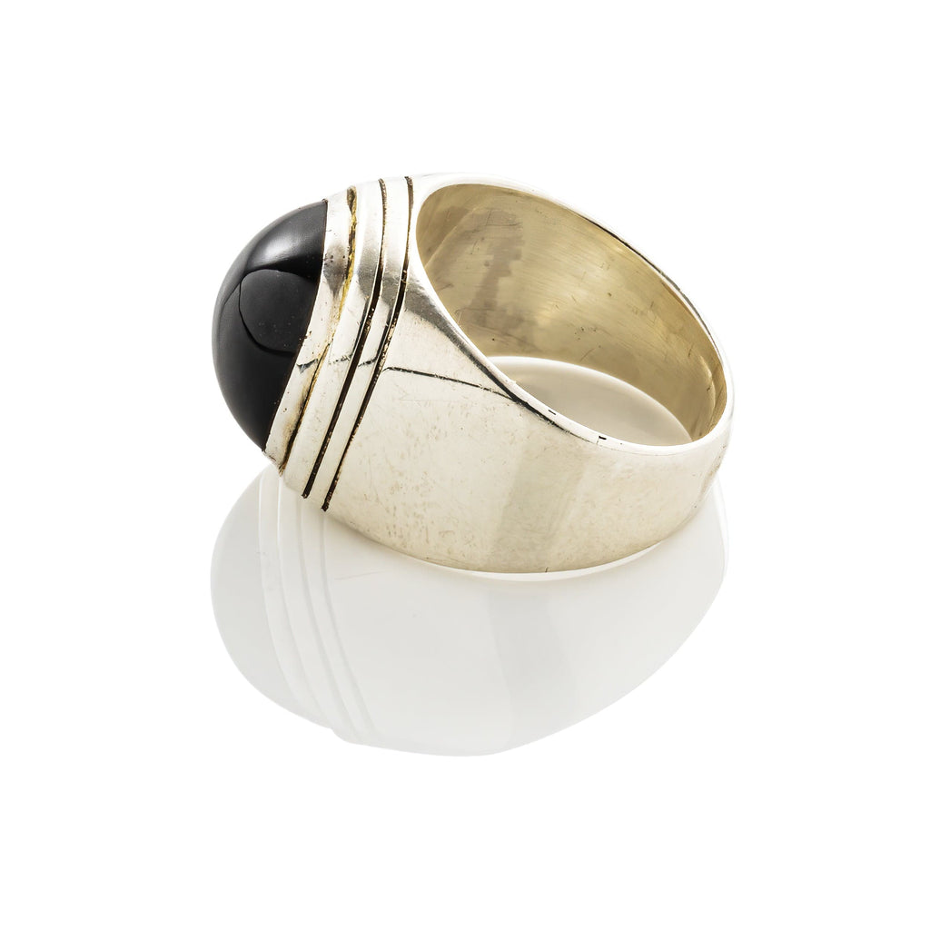 cadmanrock Ring DJ Ring in Smoky Quartz