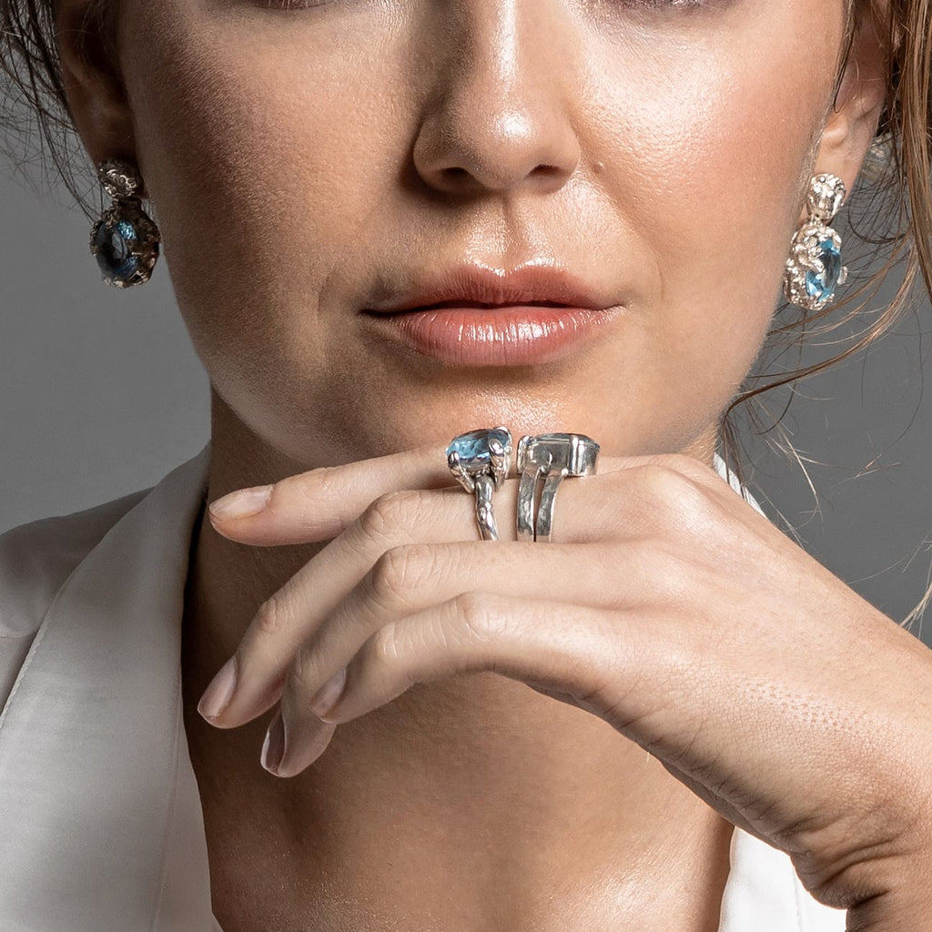 cadmanrock Ring Venus Ring in Crystal Quartz